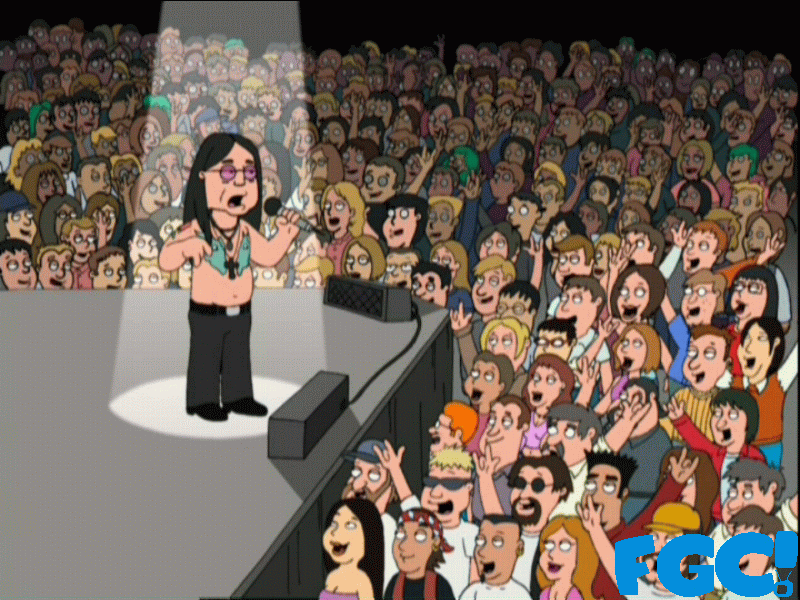 Ozzy Osbourne on Family Guy